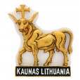 Magnetas Kaunas aukso spalvos Tauras